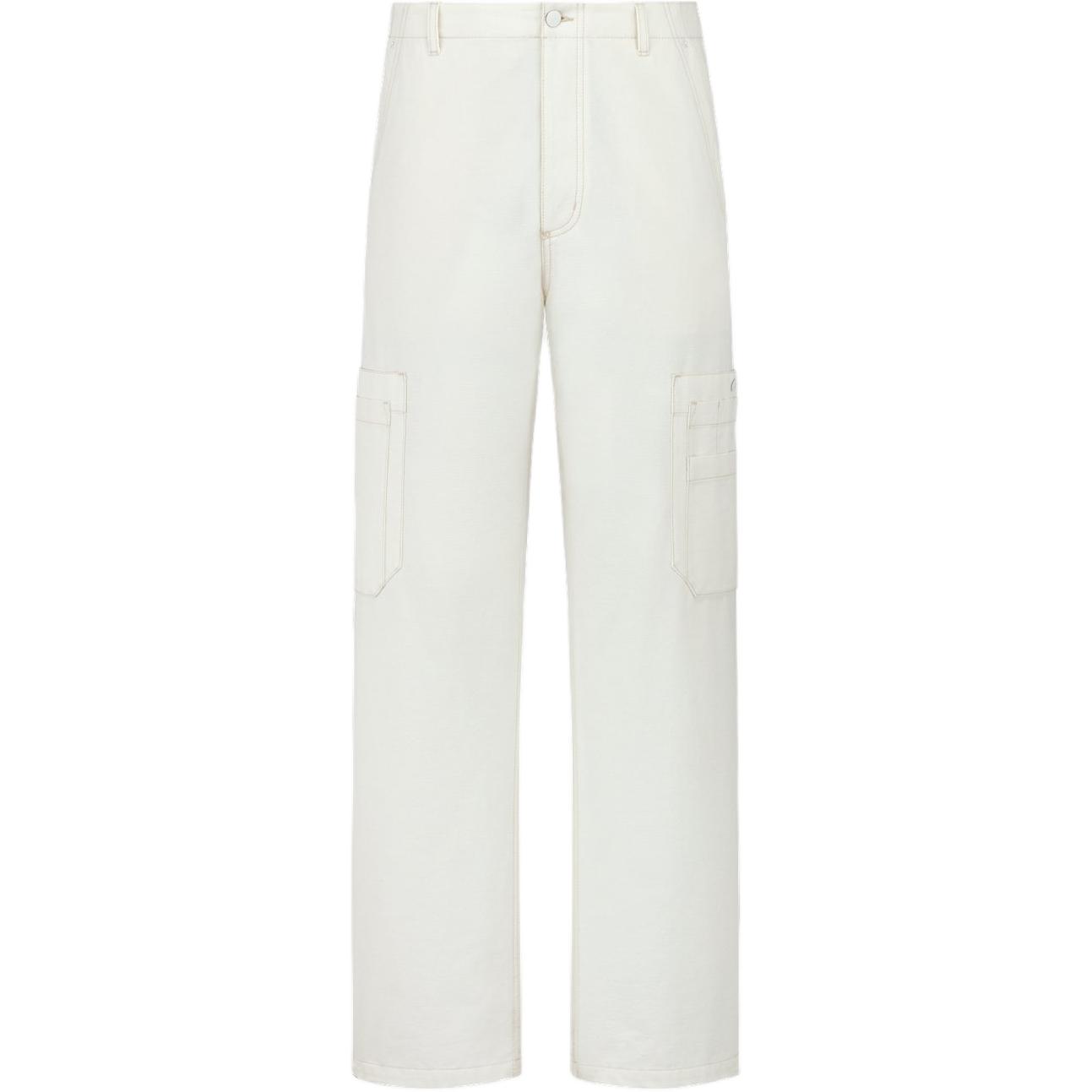 DIOR FW25 Fall Men's Clothing Collection Jeans Men's Ecru