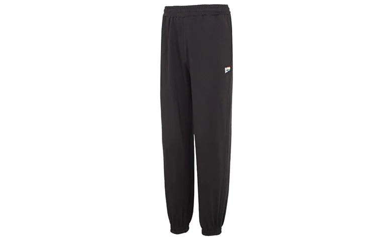 PUMA Downtown Knitted Sweatpants Men's Black Moderate Cuffed Pants