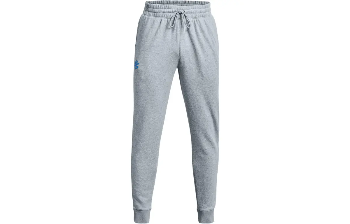 Under Armour Knitted Sweatpants Men's Gray Blue