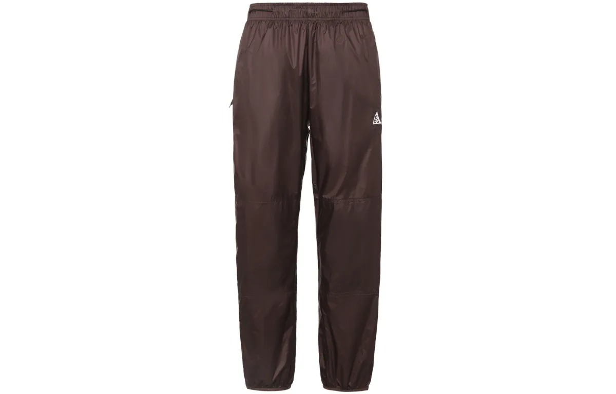 Nike ACG Knitted Sweatpants Men's Earth Umber Moderate Cuffed Pants
