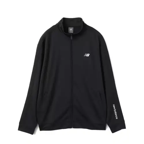 New Balance SS25 Knit Track Jacket Unisex Black