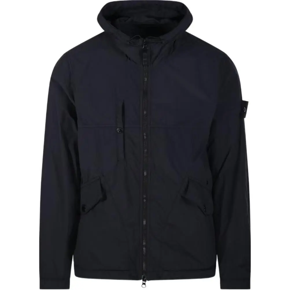 Stone Island Compass-motif hooded jacket