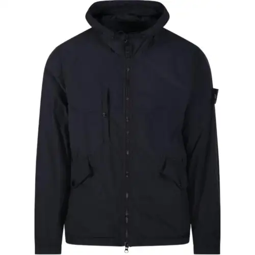 Stone Island Compass-motif hooded jacket