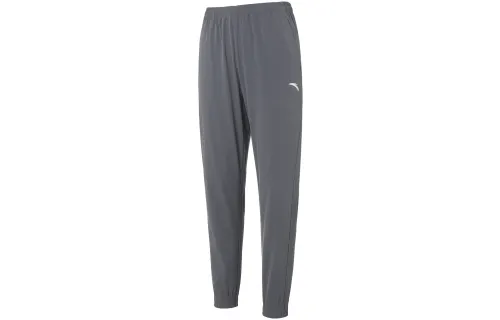 ANTA Casual Pants Men's Gray Thin Cuffed Pants