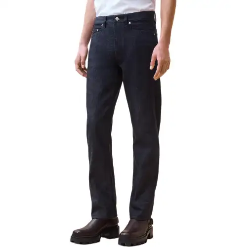 HERMES Jeans Men's Indigo Moderate Straight Fit Pants