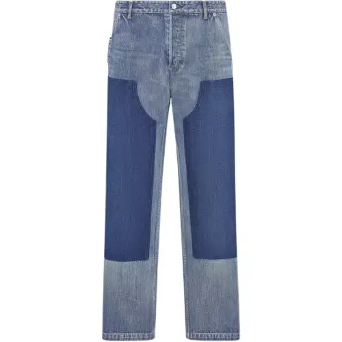 Dior Panelled Straight-Leg Jeans