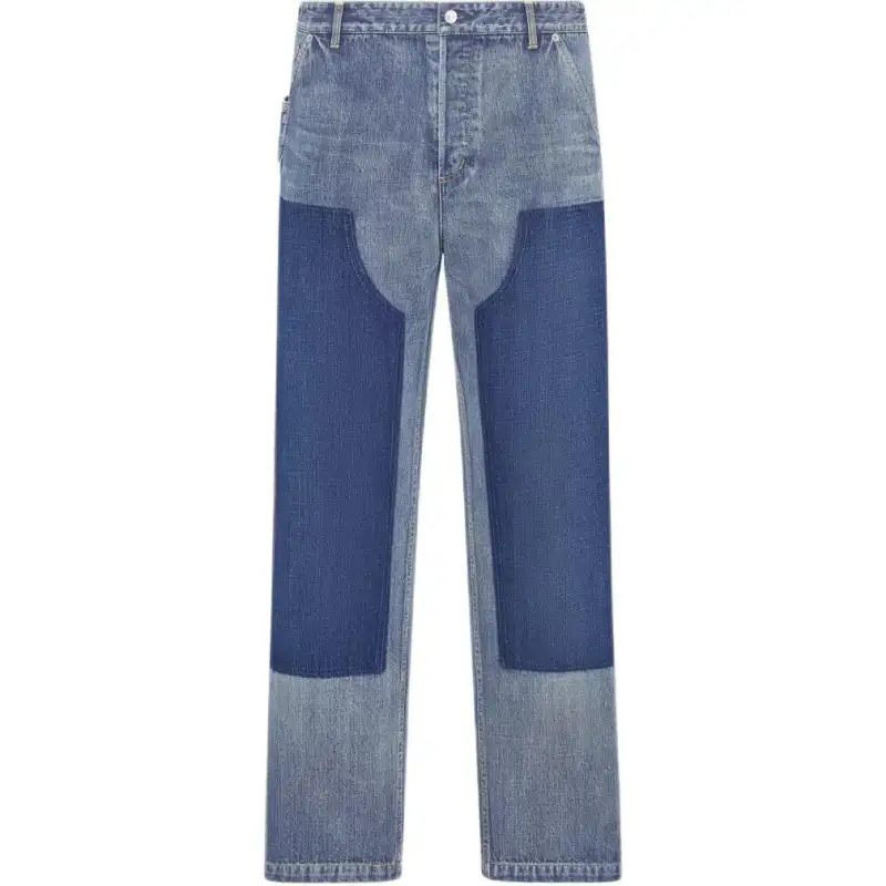 Dior Panelled Straight-Leg Jeans