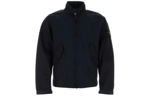 STONE ISLAND High Neck Sleeved Jacket