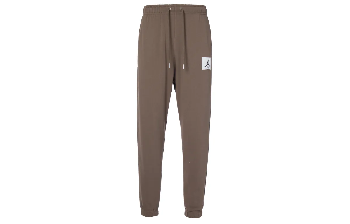 Jordan CNY Knitted Sweatpants Men's Light Umber Moderate Cuffed Pants