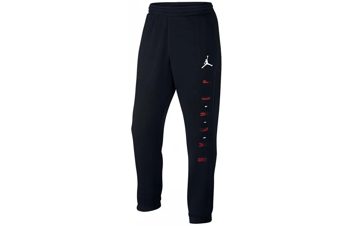 Jordan Nike Air Jordan Knitted Sweatpants Men's Black
