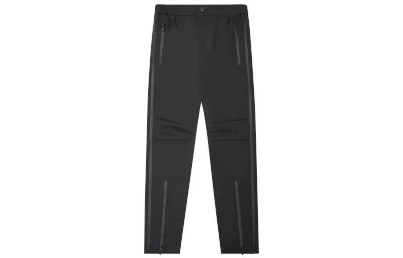 CHINISM Casual Pants Unisex Black Moderate