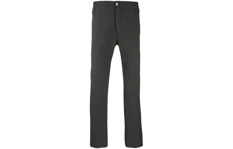 GUCCI Label Cotton Poplin Trousers