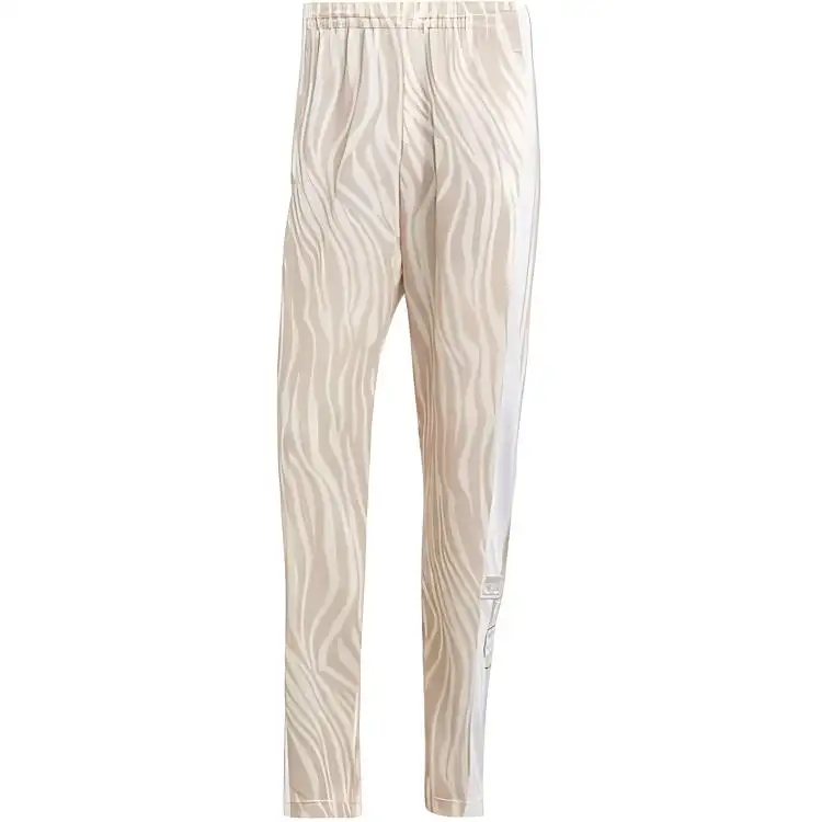 Adidas Originals ADIBREAK Knitted Sweatpants Men's Beige Moderate Straight Fit Pants