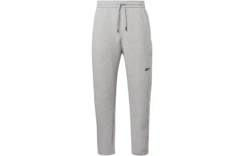 Reebok TRAINING SUPPLY DREAMBLEND COTTON Knitted Sweatpants Men's Gray