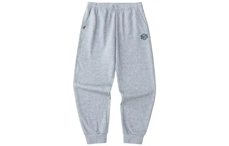 Anta Life Collection Knitted Sweatpants Men's Gray Heather Gray