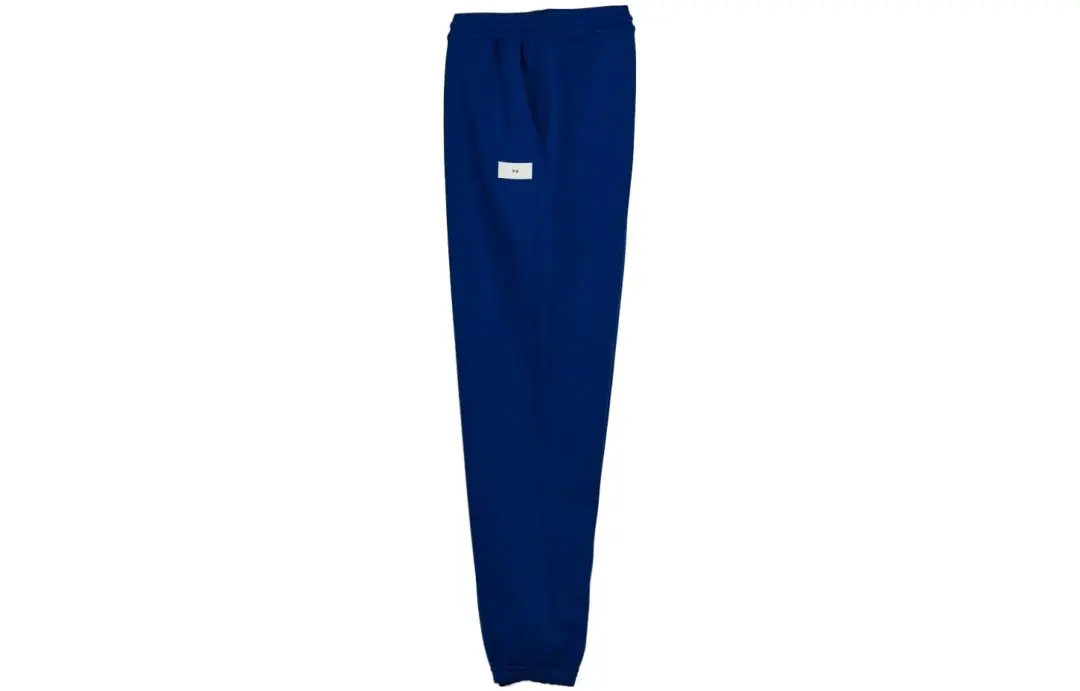 Y 3 Knitted Sweatpants Men's Ink Blue Moderate Straight Fit Pants