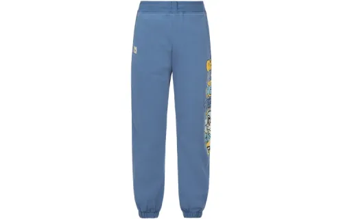 EVISU Knitted Sweatpants Men's Dark Blue