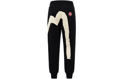 EVISU Knitted Sweatpants Men's Moderate Sweatpants