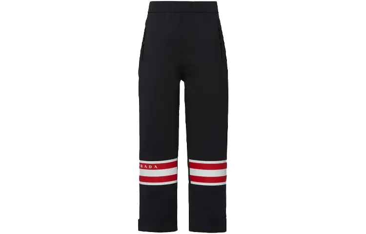 PRADA SS22 Casual Pants Men's Black