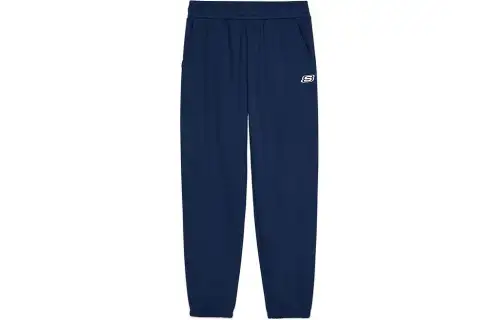 Skechers Colorful Knitted Sweatpants Men's Dark Royal Blue