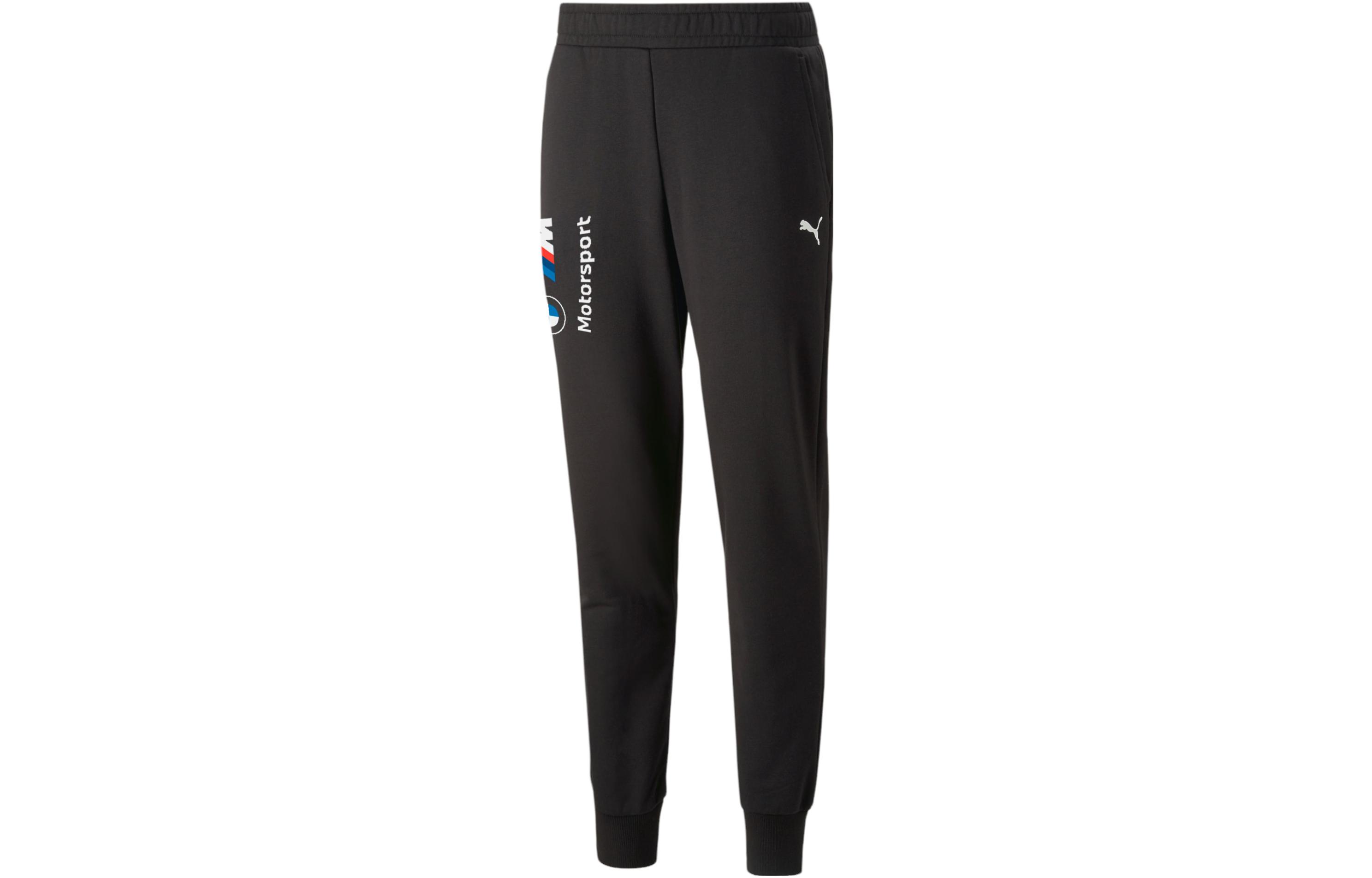 PUMA x BMW FTBL Collaboration Motorsport ESS FT Sweatpants Men Knitted Sweatpants Men's Black