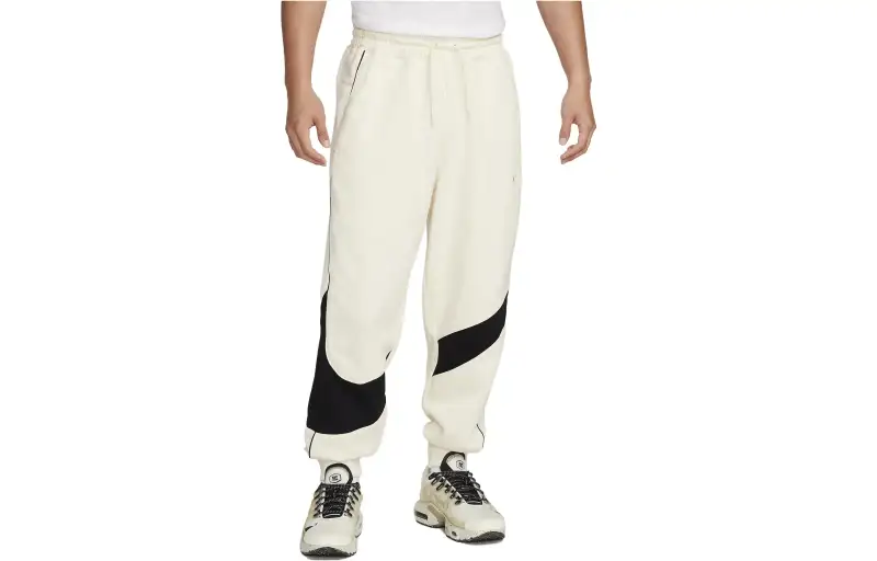 Nike Knitted Sweatpants Men's Coconut Milk White