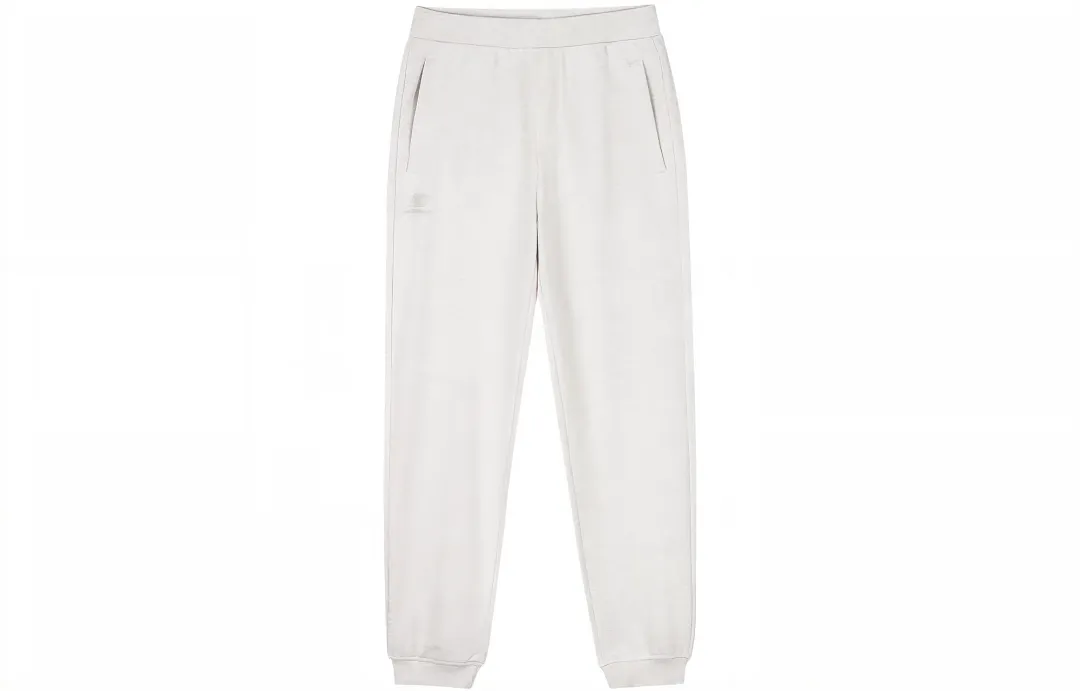 New Balance Knitted Sweatpants Unisex Gray Moderate Cuffed Pants