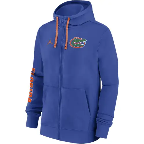 JORDAN Florida Gators Sideline Team Issue Men's JORDAN College Full-Zip Hoodie
