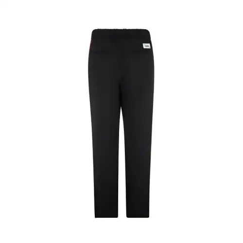 KENZO Casual Pants Men's Black Moderate Straight Fit Pants