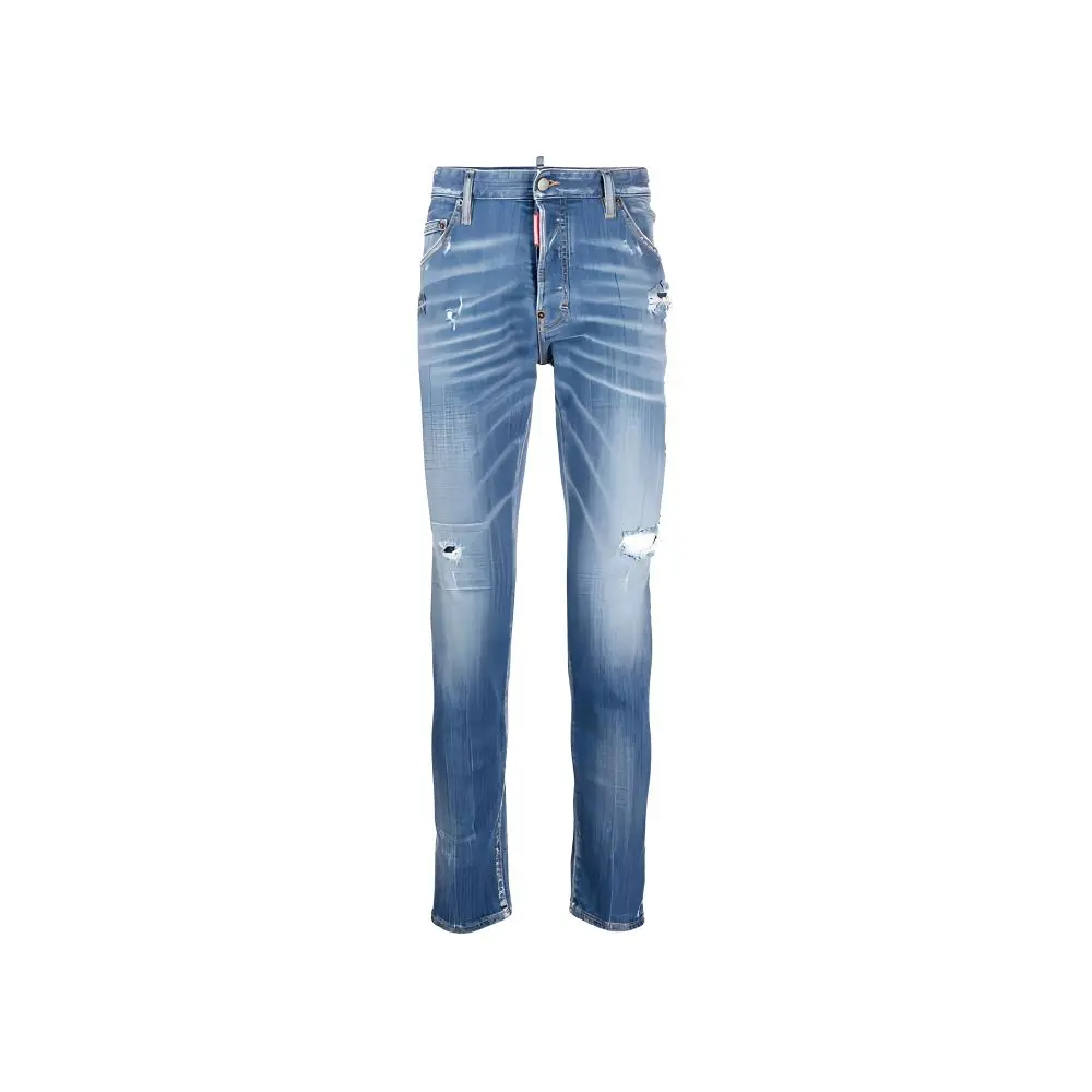 Dsquared2 Cool Guy Distressed Mid Rise Jeans
