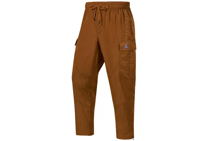 Jordan Casual Pants Men's Brown Moderate Cargo Pants