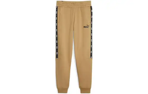 PUMA Knitted Sweatpants Men's Camel