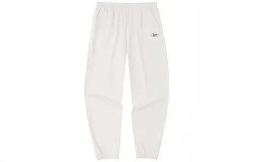 Anta Life Collection Knitted Sweatpants Unisex Beige Yellow