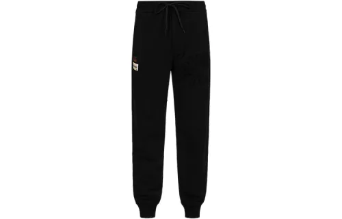 EVISU Knitted Sweatpants Men's Moderate Cuffed Pants