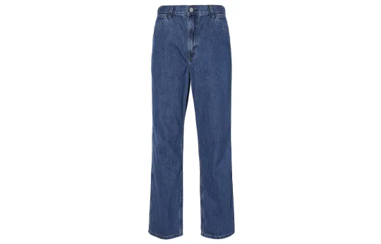 UNIQLO Jeans Unisex Royal Blue Moderate Wide Leg Pants