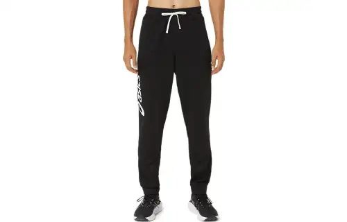 ASICS Knitted Sweatpants Men's Black Moderate Other