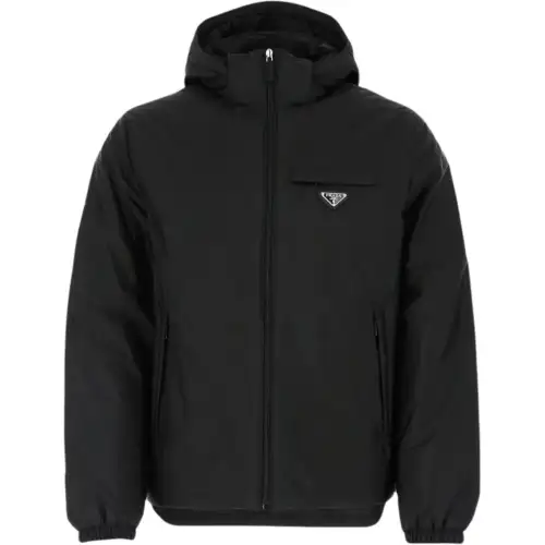 PRADA Jackets & Coats Men's Black