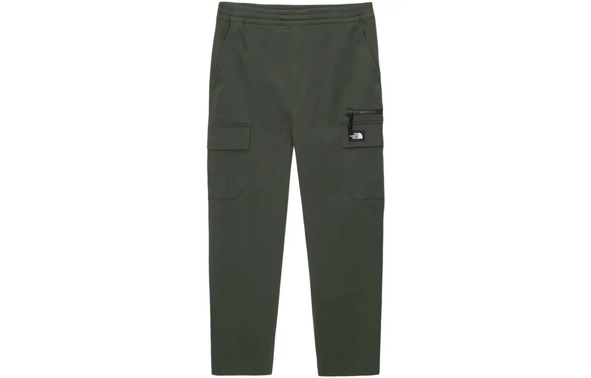 THE NORTH FACE Casual Pants Unisex Green Moderate Tapered Pants