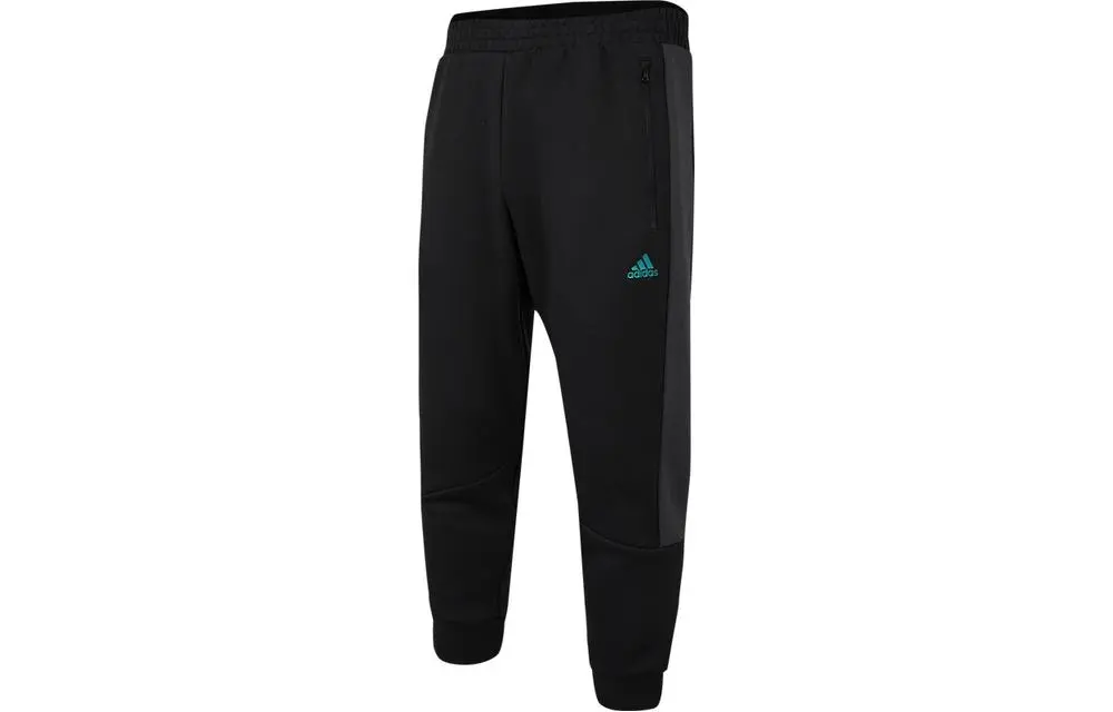 Adidas Knitted Sweatpants Men's Black