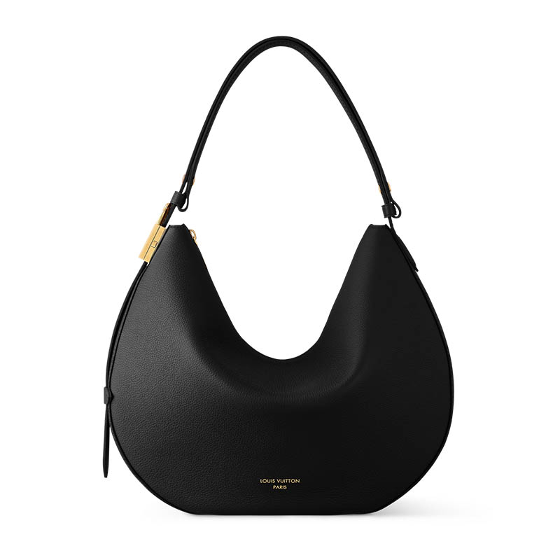 Женская сумка Louis Vuitton Low Key COOKIE (черная)