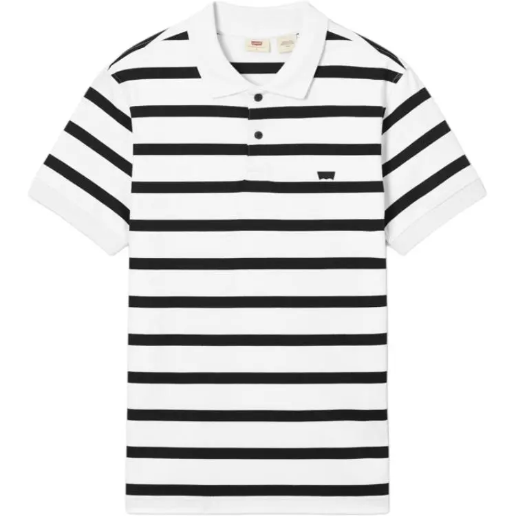 Levi's Polo Shirt Men's Black/White
