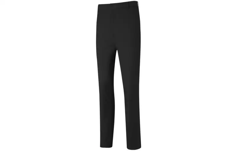 PUMA Knitted Sweatpants Men's Black Moderate Slim Fit Pants