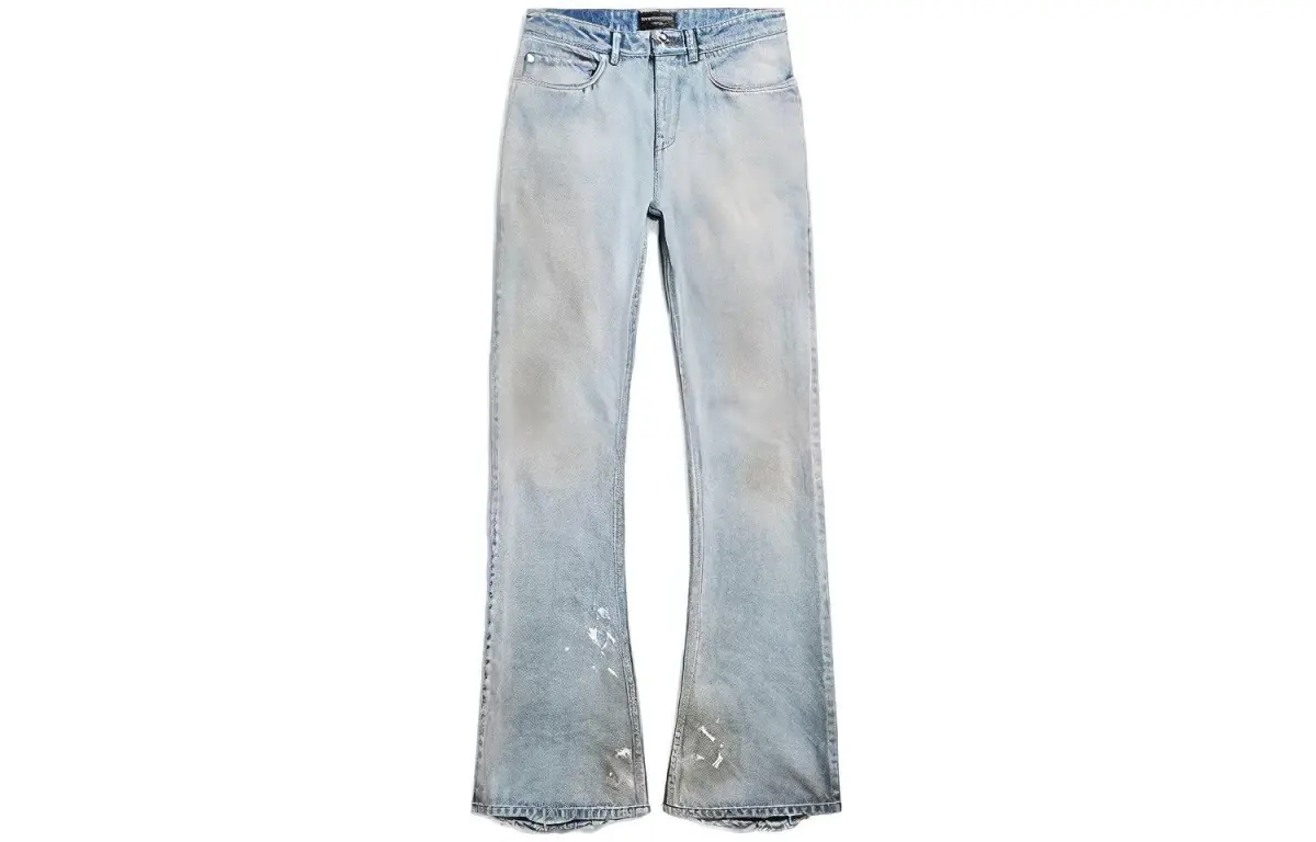 Balenciaga Jeans Loose Fit Unisex Blue