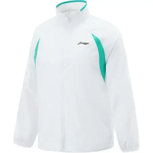 Li Ning Trench Coat Men's Standard White