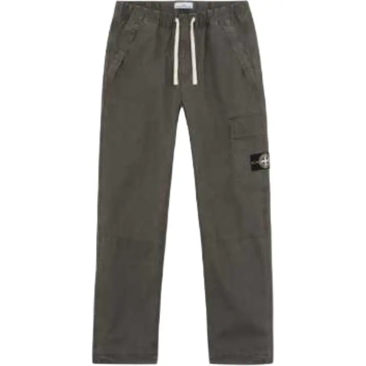 STONE ISLAND Logo Patch Drawstring Pants
