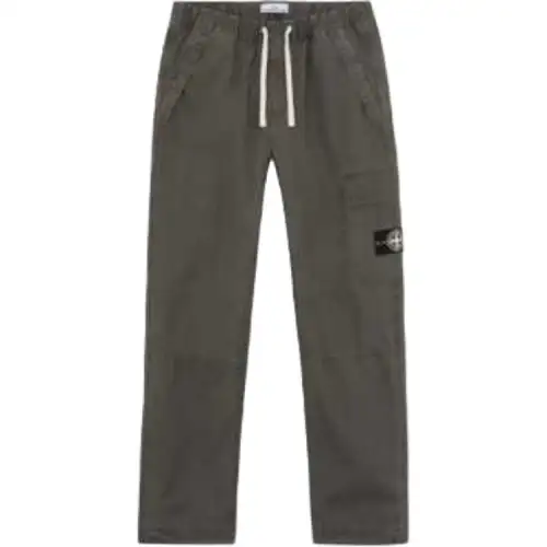 STONE ISLAND Logo Patch Drawstring Pants