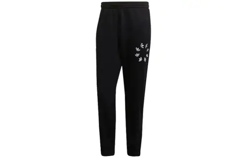 Adidas Originals Knitted Sweatpants Japan Version Men's Black