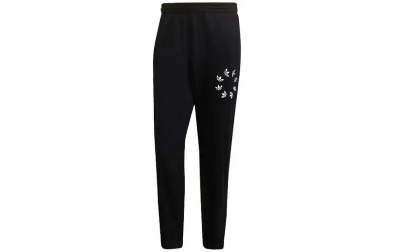 Adidas Originals Knitted Sweatpants Japan Version Men's Black