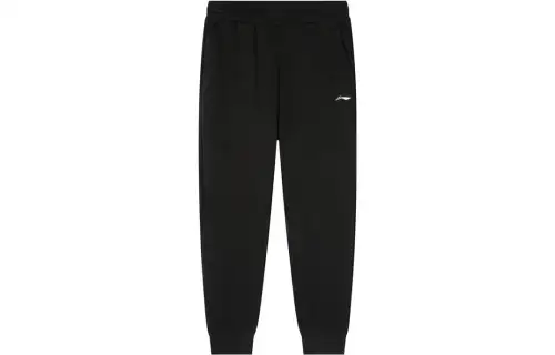 Li Ning Knitted Sweatpants Men's Black