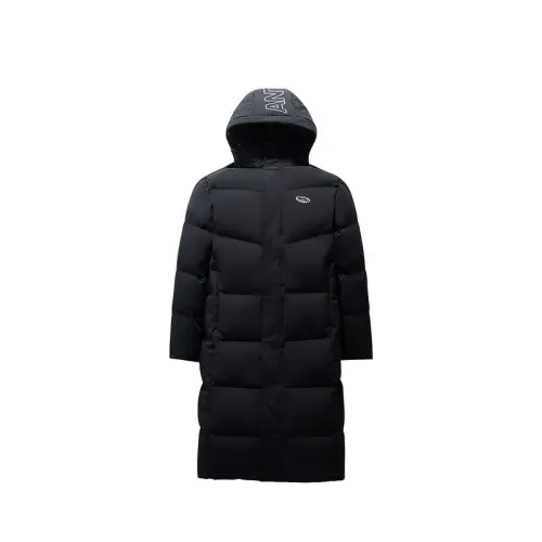 Anta Sports Life Collection Down Jacket Unisex Basic Black